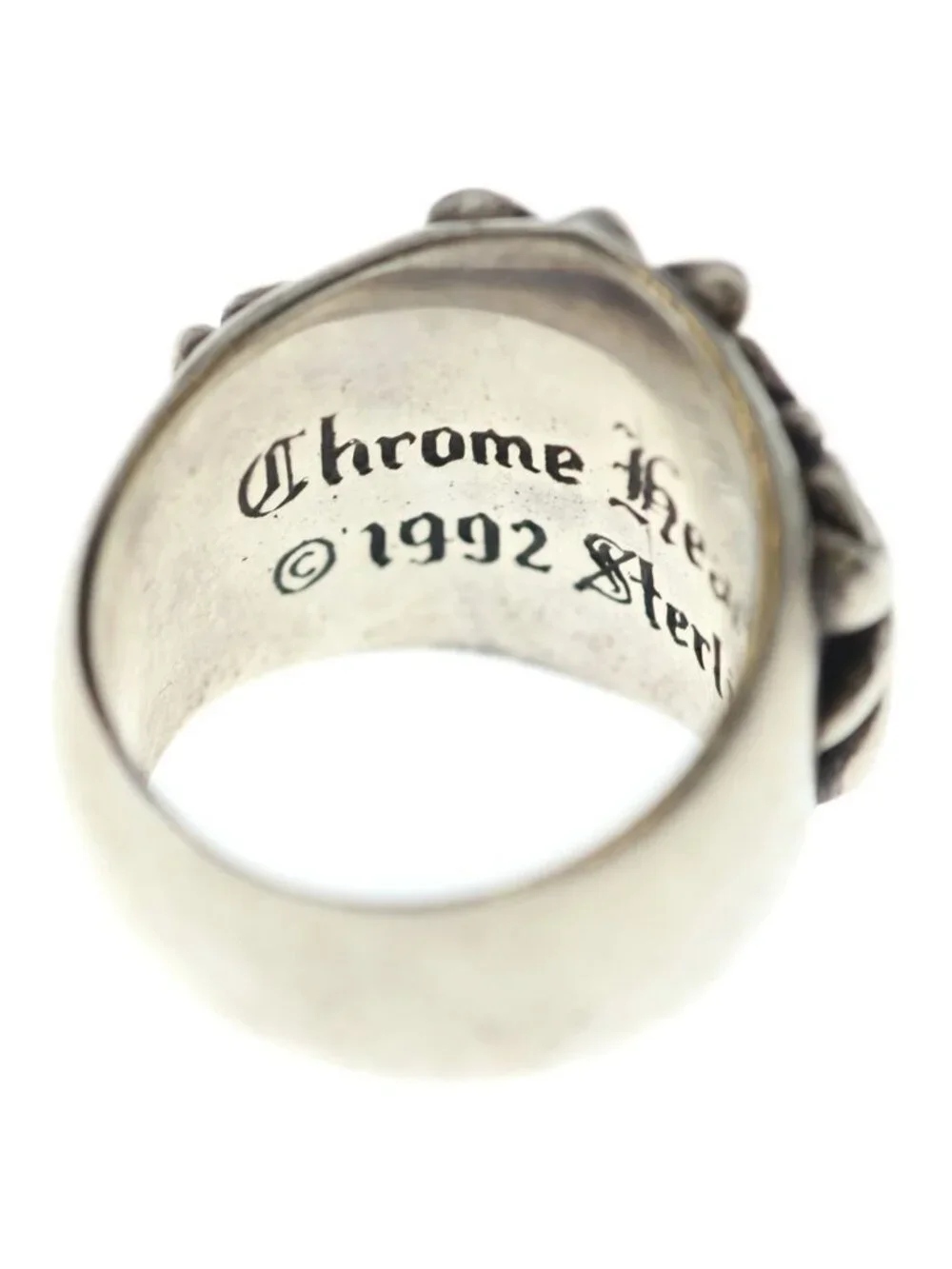 Chrome Hearts Keeper Ring Silver
